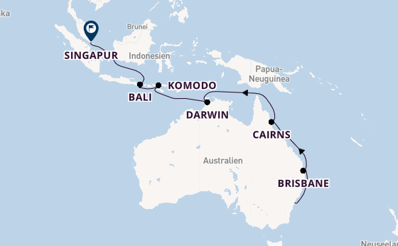 Silver Moon - Horizonte ohne Grenzen: Einzigartige Augenblicke zwischen Sydney und Singapur