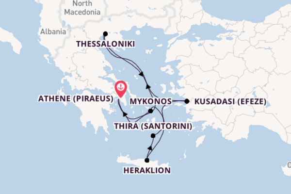 In 7 dagen naar Athene (Piraeus)