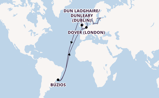 Transatlantic from Stockholm, Sweden with the Viking Sky