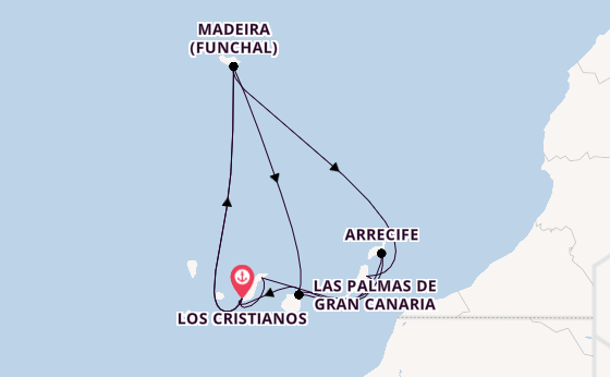 2026 Cruises Cruise Deals Packages Cruise1st UK Route Map 17464954 