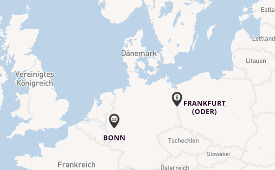Rhein ab Köln, Deutschland auf der MS Classica