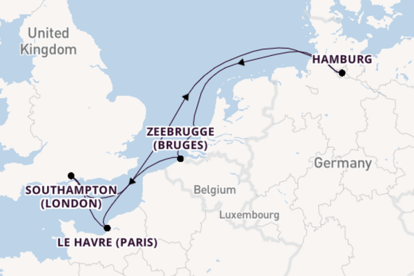 MSC Preziosa 8  Rotterdam-Rotterdam