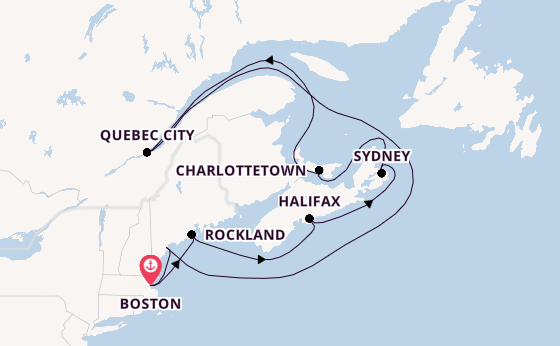 From Boston to the Bays: Cruise Through Canada & New England