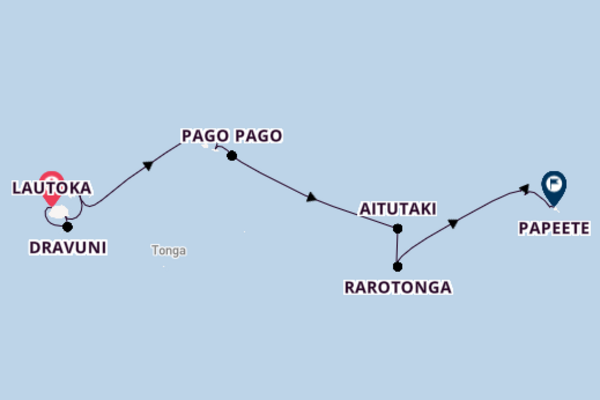 Polynesia from Lautoka, Fiji with the Norwegian Sun