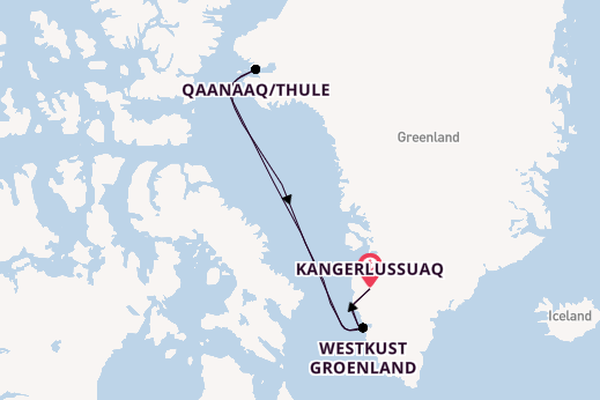 Arctica vanaf Kangerlussuaq, Groenland met de HANSEATIC inspiration