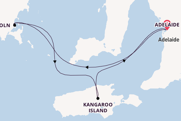 Australien ab Adelaide, Australien auf der Carnival Adventure