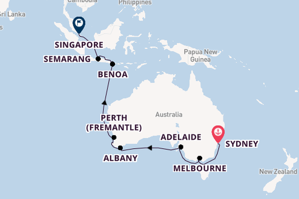 Sydney to Singapore