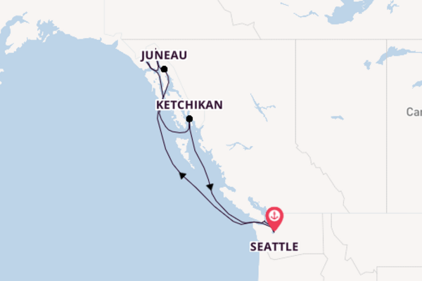 Alaska From Seattle with the Norwegian Encore