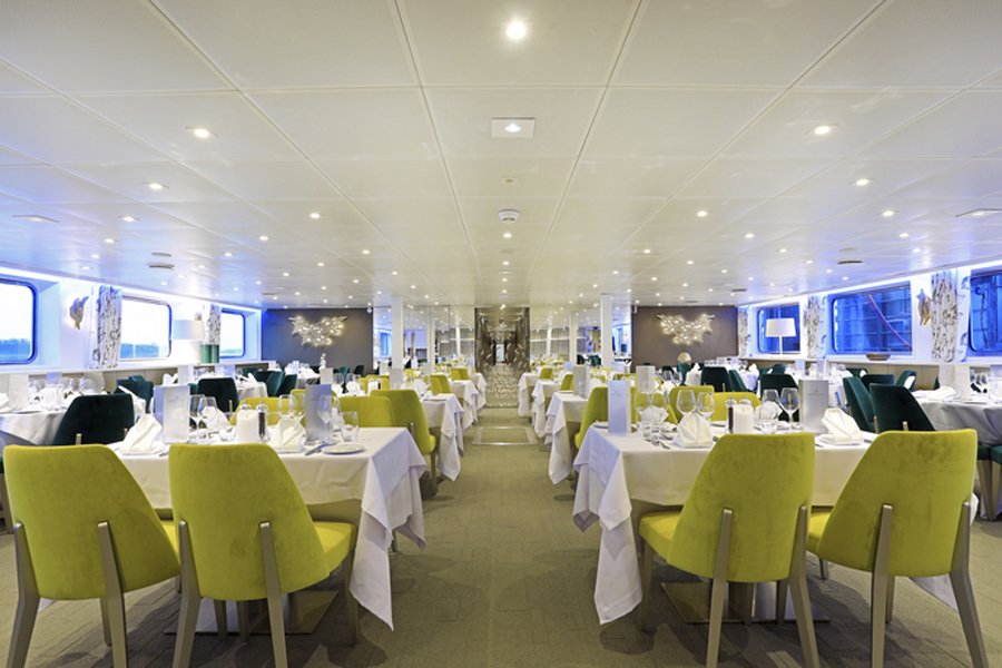 Seine ab Paris, Frankreich auf der MS Waydelich