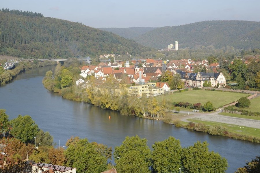Main ab Köln, Deutschland auf der Aurelia