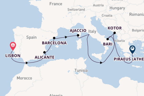  Luxury Mediterranean Solar Eclipse with Barcelona Overnight