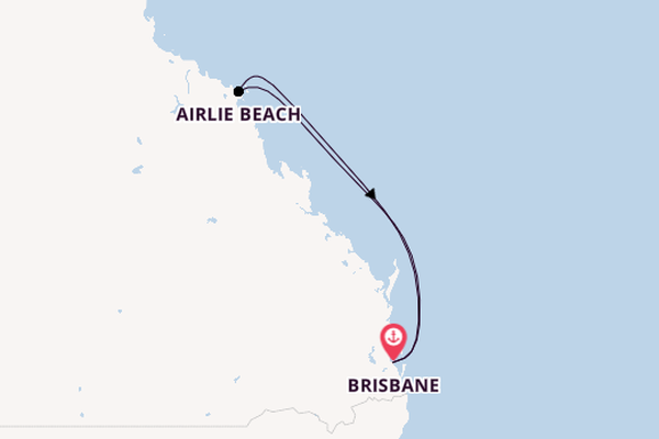 Australia from Brisbane, Australia with the Ovation of the Seas