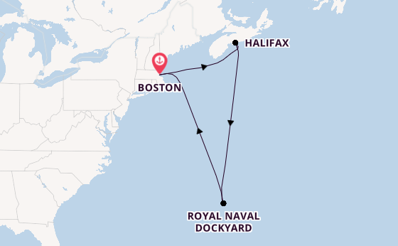 East Coast USA from Boston, Massachusetts, USA with the Norwegian Breakaway