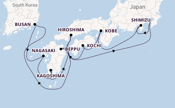 Japan vanaf Tokio, Japan met de Seven Seas Explorer