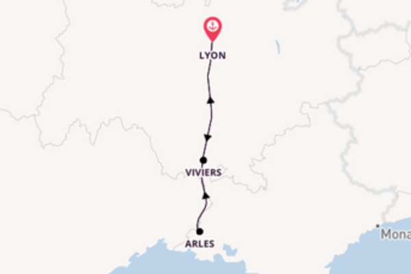Trip with CroisiEurope from Lyon