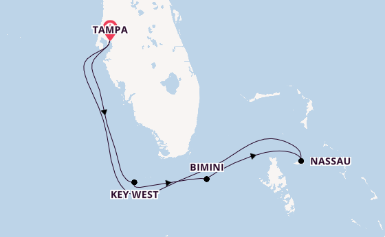 Caribbean vanaf Tampa, Verenigde Staten met de Celebrity Summit
