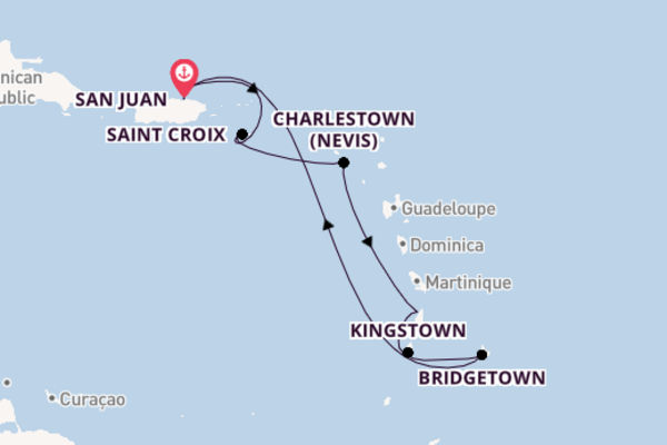 Expedition with Princess Cruises from San Juan