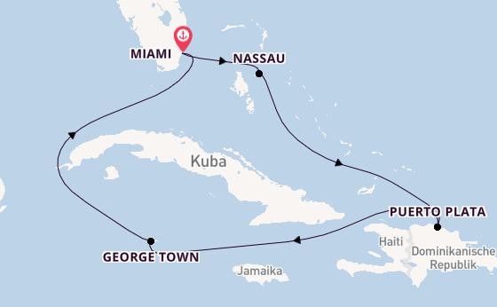 Karibik ab Miami auf der Independence of the Seas