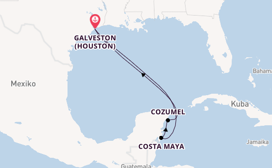 Westliche Karibik ab Galveston (Houston), USA auf der Liberty of the Seas®