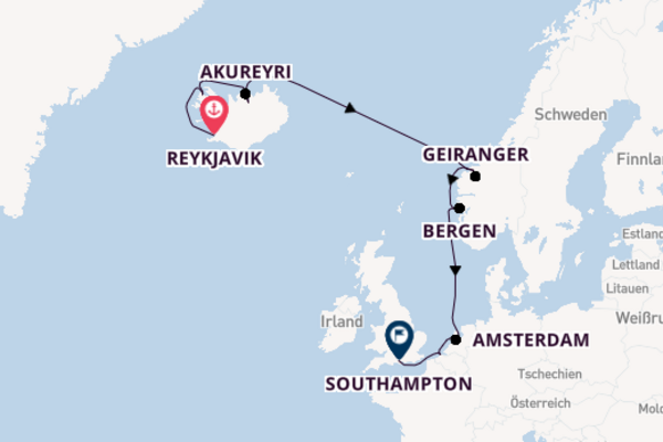 Reykjavik und Amsterdam genießen