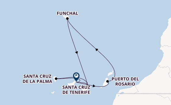 Kanarische Inseln ab Las Palmas, Gran Canaria auf AIDAprima