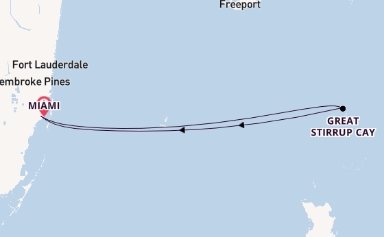 Caribbean vanaf Miami, Verenigde Staten met de Norwegian Viva