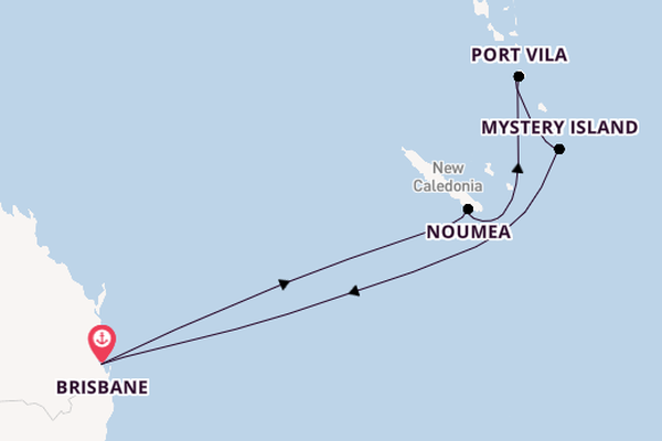 South Pacific from Brisbane, Australia with the Quantum of the Seas