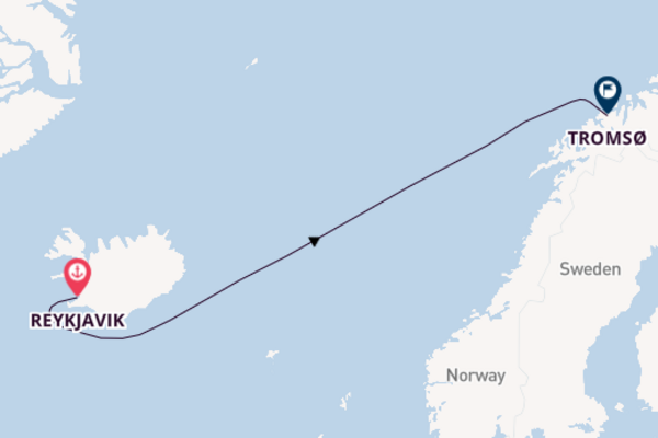 Cruise met Ponant naar het romantische Tromsø