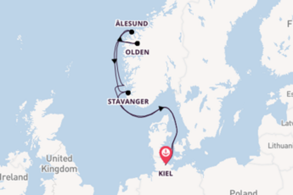 Bewonder Haugesund met AIDA Cruises