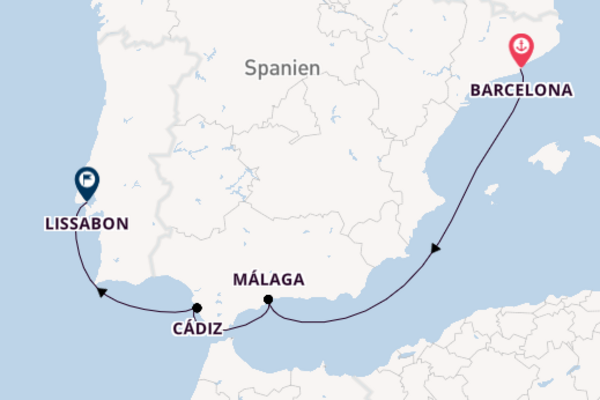 6 Tage Mittelmeer Reise