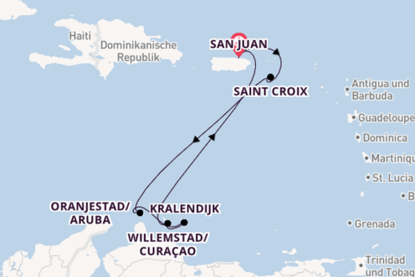 Entdecken Sie Saint Croix ab San Juan