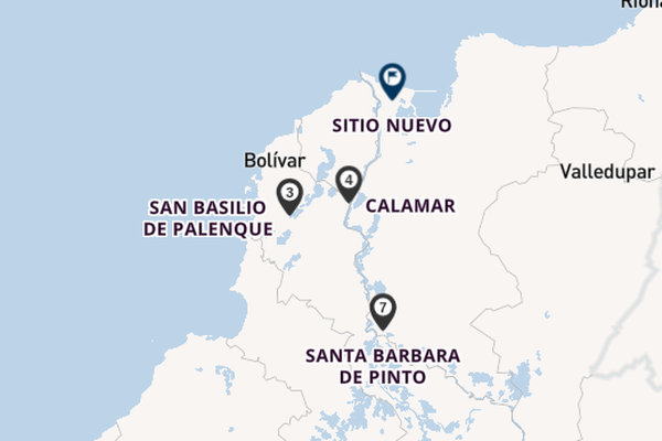South America from Cartagena, Colombia with the AmaMelodia