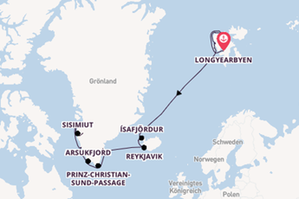  Kreuzfahrt Grönland mit bis zu -17% buchen 