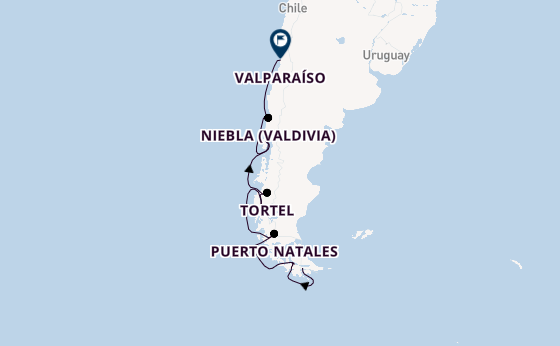 Südamerika ab Ushuaia, Argentinien auf der MS Roald Amundsen