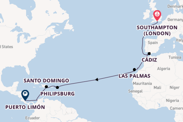 Transatlantic & Repositioning from Southampton (London), England, United Kingdom with the Balmoral