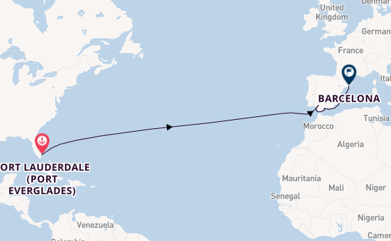 Sunshine State to Spanish Delights Transatlantic