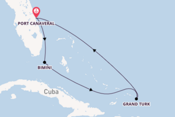6daagse droomcruise vanuit Port Canaveral