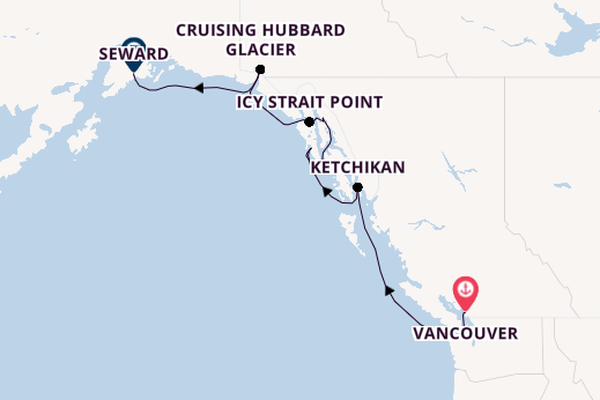Alaska & West Canada from Vancouver, Canada with the Celebrity Summit