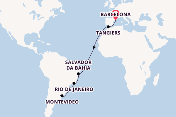 Transatlantic & Repositioning from Barcelona, Spain with the Celebrity Equinox