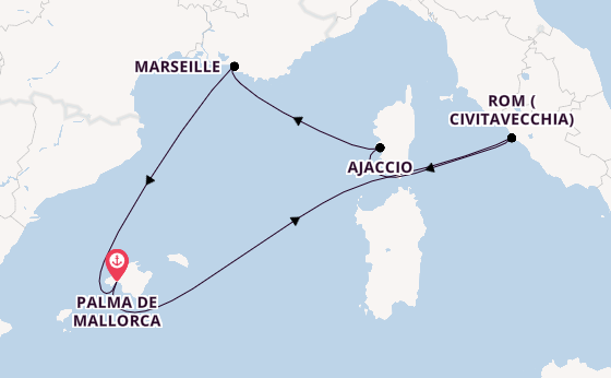 Mein Schiff Flow Wilkommensreise