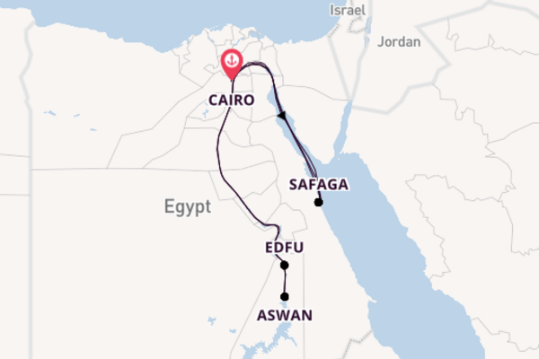 11 day journey to Safaga from Cairo