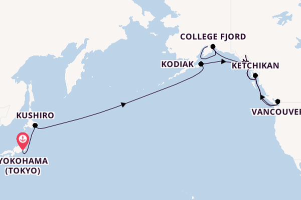 Mt Fuji to Mt Mckinley