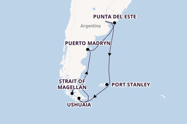 South America from Buenos Aires, Argentina with the Celebrity Equinox