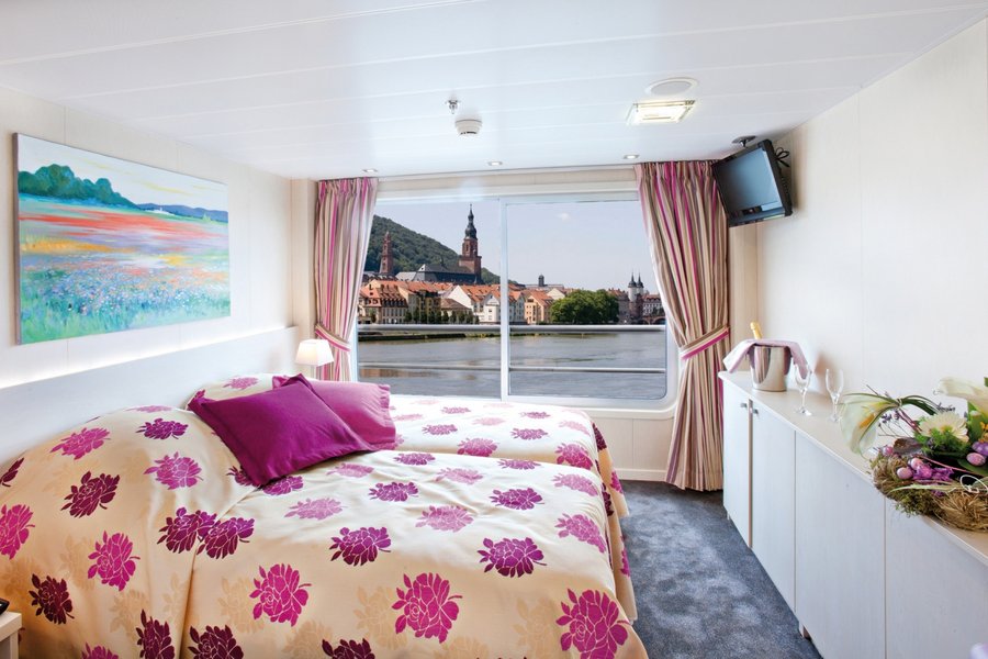 Rhein ab Strassburg, Frankreich auf der MS Gérard Schmitter