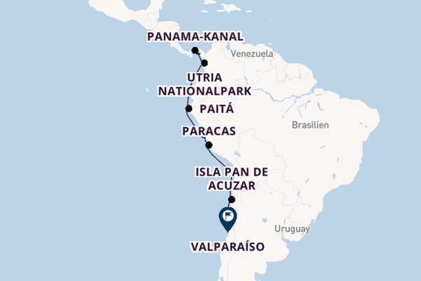 Südamerika ab Colón, Panama auf der HANSEATIC inspiration
