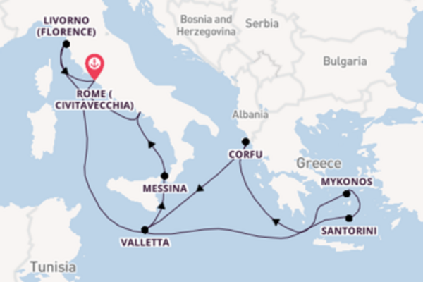 10 day cruise with the Norwegian Breakaway to Rome (Civitavecchia)
