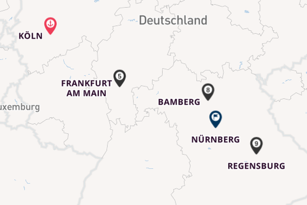 Rhein ab Köln, Deutschland auf der nickoSPIRIT