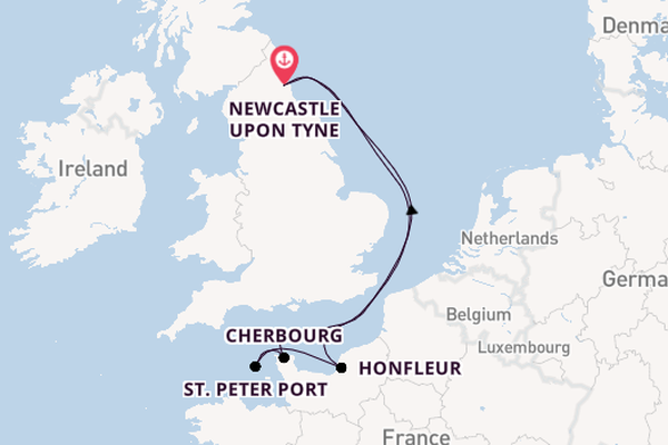 United Kingdom from Newcastle upon Tyne, England with the Bolette