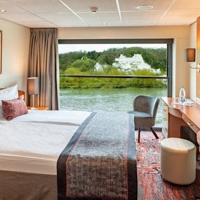 Kies jouw droomhut en voel je thuis tijdens je cruise aan boord van de SEINE COMTESSE!