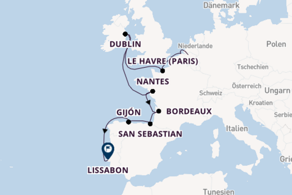 Entdecken Sie Bordeaux auf der Sirena